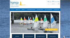 Desktop Screenshot of hansasailing.com