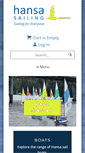 Mobile Screenshot of hansasailing.com